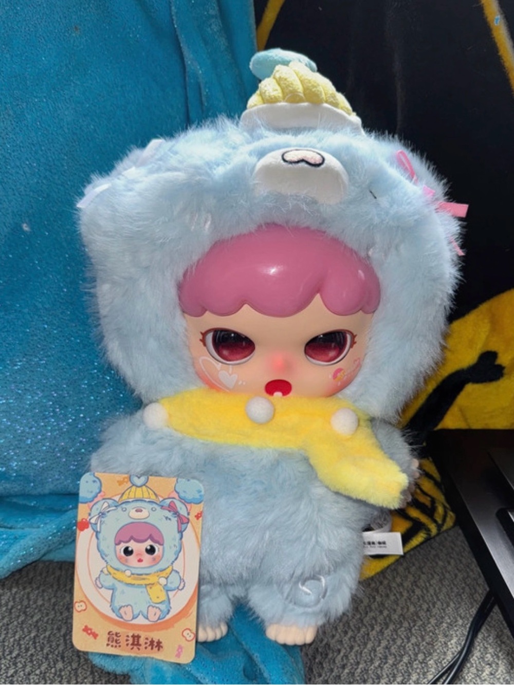 Joymiiya by cure planeta 400% plush blue bear
